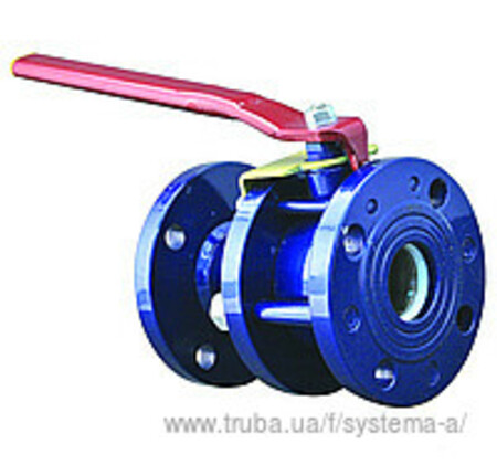 Кран шаровый разборный фланцевый